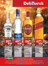 Gazetka promocyjna Delikatesy Centrum - Delibarek DC44-DC45 - Gazetka - ważna od 12.11 do 12.11.2025 - strona 1 - produkty: Rum, Gra, Finlandia, Dron, Wódka, Whisky