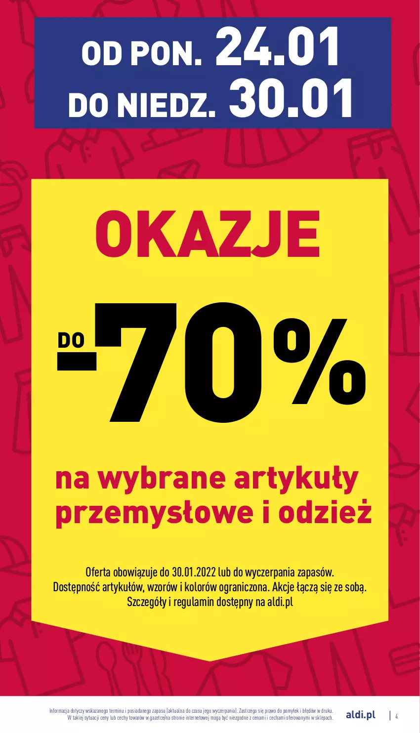 Gazetka promocyjna Aldi - Katalog Moda i Dom - ważna 24.01 do 30.01.2022 - strona 4 - produkty: Gra