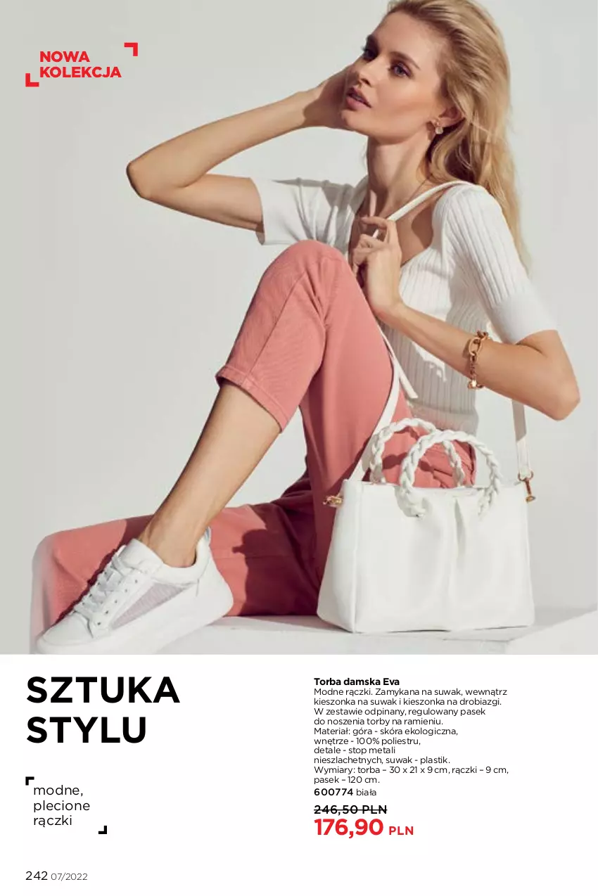 Gazetka promocyjna Faberlic - ważna 25.04 do 15.05.2022 - strona 242 - produkty: Pasek, Top, Torba