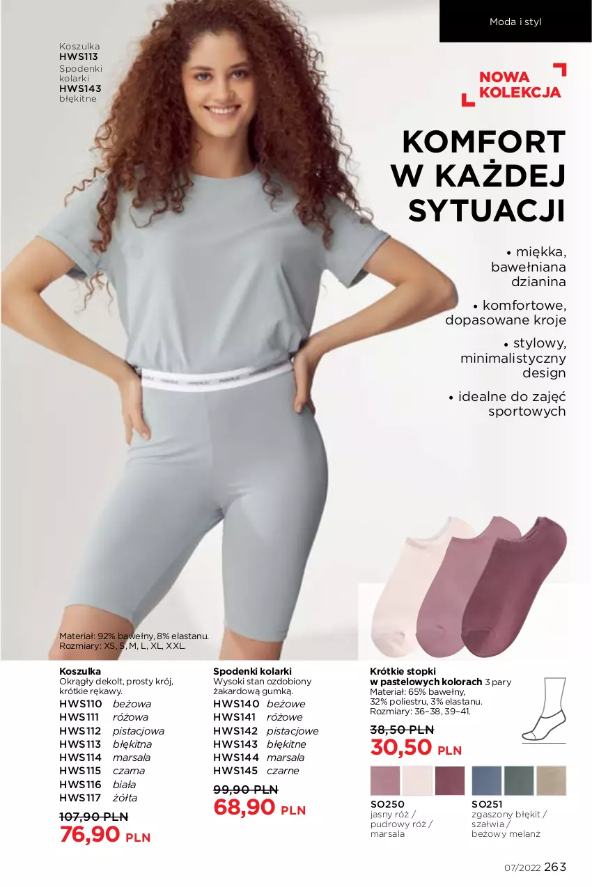 Gazetka promocyjna Faberlic - ważna 25.04 do 15.05.2022 - strona 263 - produkty: Kosz, Koszulka, Mars, Moda, Por, Sok, Sport, Top