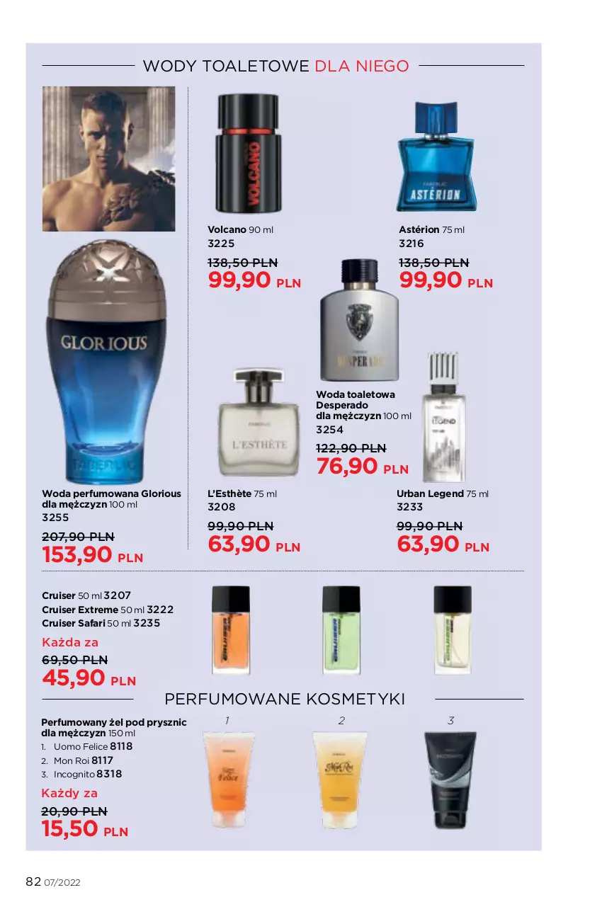 Gazetka promocyjna Faberlic - ważna 25.04 do 15.05.2022 - strona 82 - produkty: Fa, Perfum, Ser, Woda, Woda perfumowana, Woda toaletowa