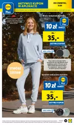 Gazetka promocyjna Lidl - GAZETKA - Gazetka - ważna od 23.09 do 23.09.2023 - strona 25 - produkty: Sok, Por, Spodnie welurowe, Dres, Sport, Spodnie, Bluza