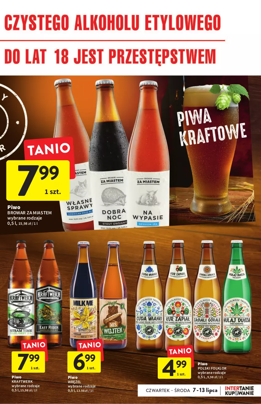 Gazetka promocyjna Intermarche - ważna 07.07 do 13.07.2022 - strona 33 - produkty: Piwo