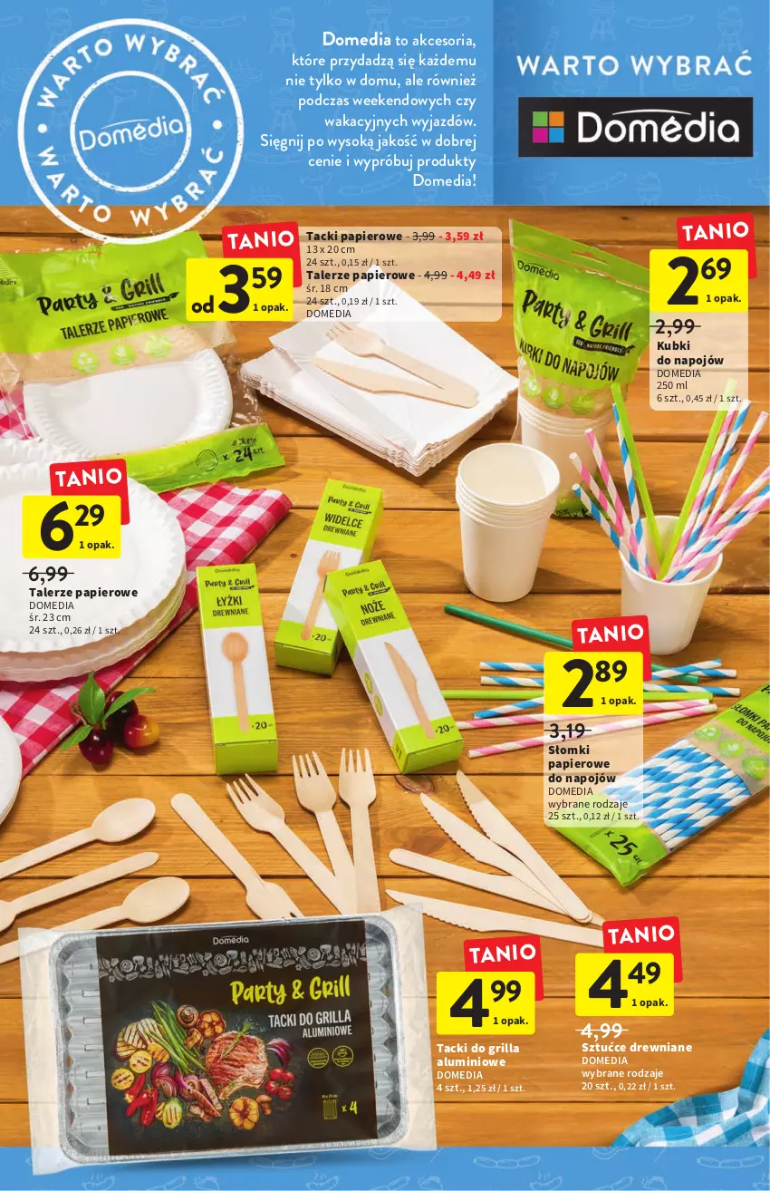 Gazetka promocyjna Intermarche - ważna 07.07 do 13.07.2022 - strona 34 - produkty: Grill, Papier, Sok, Talerz