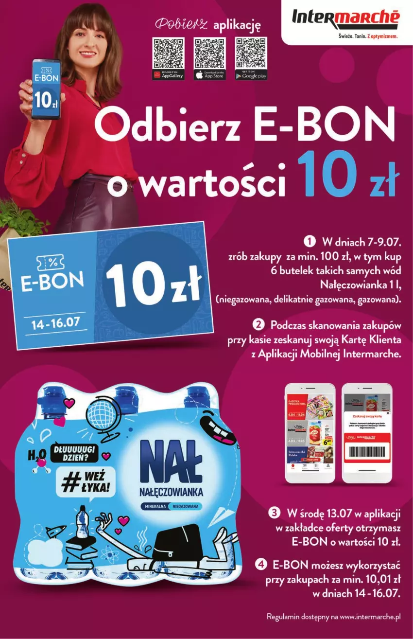 Gazetka promocyjna Intermarche - ważna 07.07 do 13.07.2022 - strona 4 - produkty: Mobil, Nałęczowianka