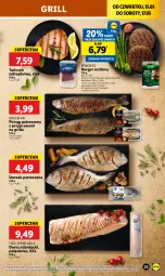 Gazetka promocyjna Lidl - GAZETKA - Gazetka - ważna od 17.05 do 17.05.2025 - strona 29 - produkty: Polędwica, Top, Stek, Burger, Pstrąg, Tuńczyk, Dorsz, Grill