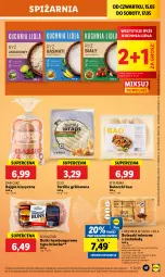 Gazetka promocyjna Lidl - GAZETKA - Gazetka - ważna od 17.05 do 17.05.2025 - strona 47 - produkty: Ser, Ryż, Cukier, Kuchnia, Hamburger, Tortilla, Bułeczki, Bajgle, Burger, Dan Cake, Bułeczki mleczne, Grill, Fa