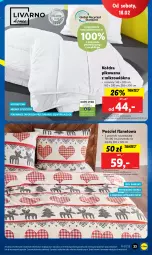 Gazetka promocyjna Lidl - GAZETKA - Gazetka - ważna od 18.02 do 18.02.2023 - strona 35 - produkty: Kołdra, Pościel, Pościel flanelowa, Poszewka, Control