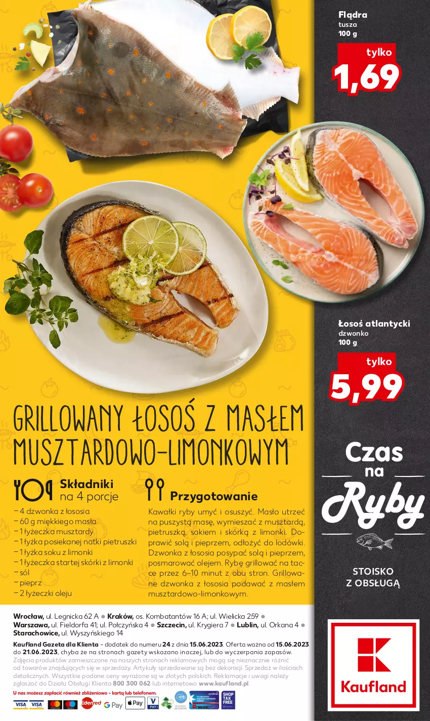 Gazetka promocyjna Kaufland - Kaufland - ważna 15.06 do 21.06.2023 - strona 2 - produkty: Fa, Grill, Kawa, Masło, Mus, Olej, Orka, Pieprz, Por, Sok, Sól, Sos, Tusz, Wagi