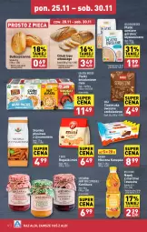 Gazetka promocyjna Aldi - Pełna oferta - Gazetka - ważna od 30.11 do 30.11.2024 - strona 12 - produkty: Piec, Inka, Chleb typu włoskiego, Płatki owsiane, Konfitura, 7 Days, Rogal, Danio, Chleb, Mleczna kanapka, Napój, Bułka, Kinder