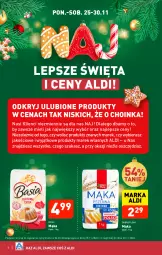 Gazetka promocyjna Aldi - Pełna oferta - Gazetka - ważna od 30.11 do 30.11.2024 - strona 8 - produkty: Choinka, Inka, Mąka, Basia