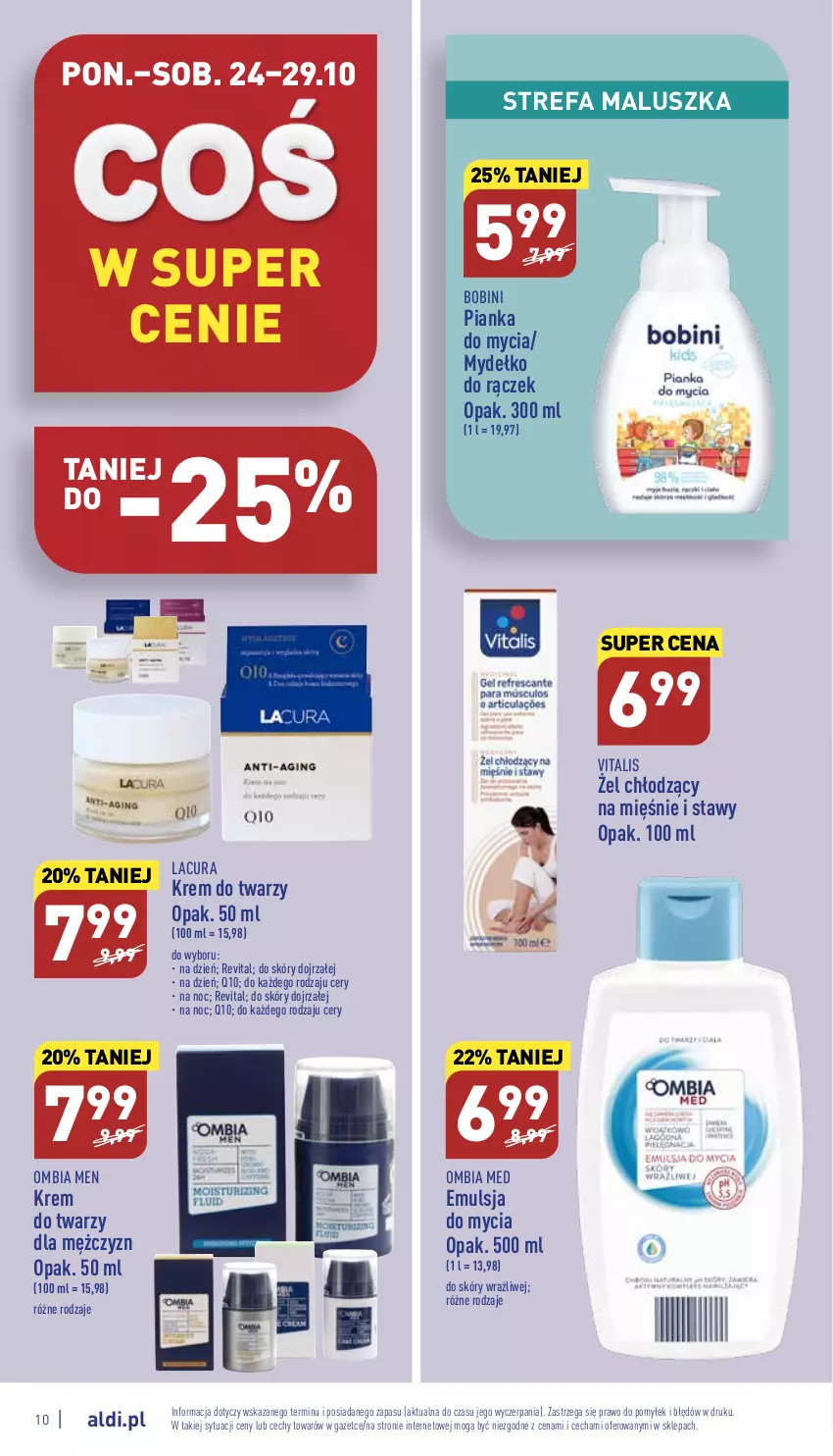 Gazetka promocyjna Aldi - Pełny katalog - ważna 24.10 do 29.10.2022 - strona 10 - produkty: Emulsja, Emulsja do mycia, Fa, Krem do twarzy