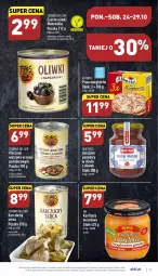 Gazetka promocyjna Aldi - Pełny katalog - Gazetka - ważna od 29.10 do 29.10.2022 - strona 19 - produkty: Piec, Warzywa, Sos, Ser, Oliwki, Konfitura, Pizza, Karczochy, Pizza margherita, Pomidory