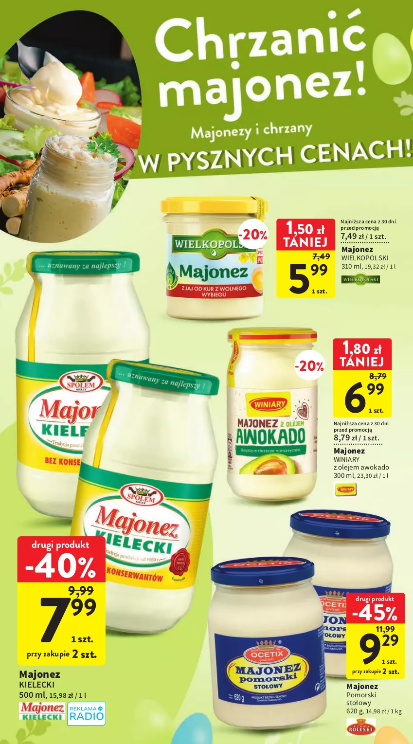 Gazetka promocyjna Intermarche - Gazetka Intermarche - ważna 23.03 do 29.03.2023 - strona 2 - produkty: Majonez, Olej, Winiary