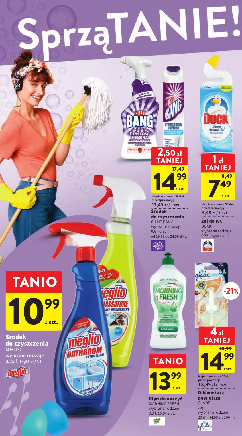 Gazetka promocyjna Intermarche - Gazetka Intermarche - ważna 23.03 do 29.03.2023 - strona 40 - produkty: Cillit Bang, Duck, Odświeżacz powietrza