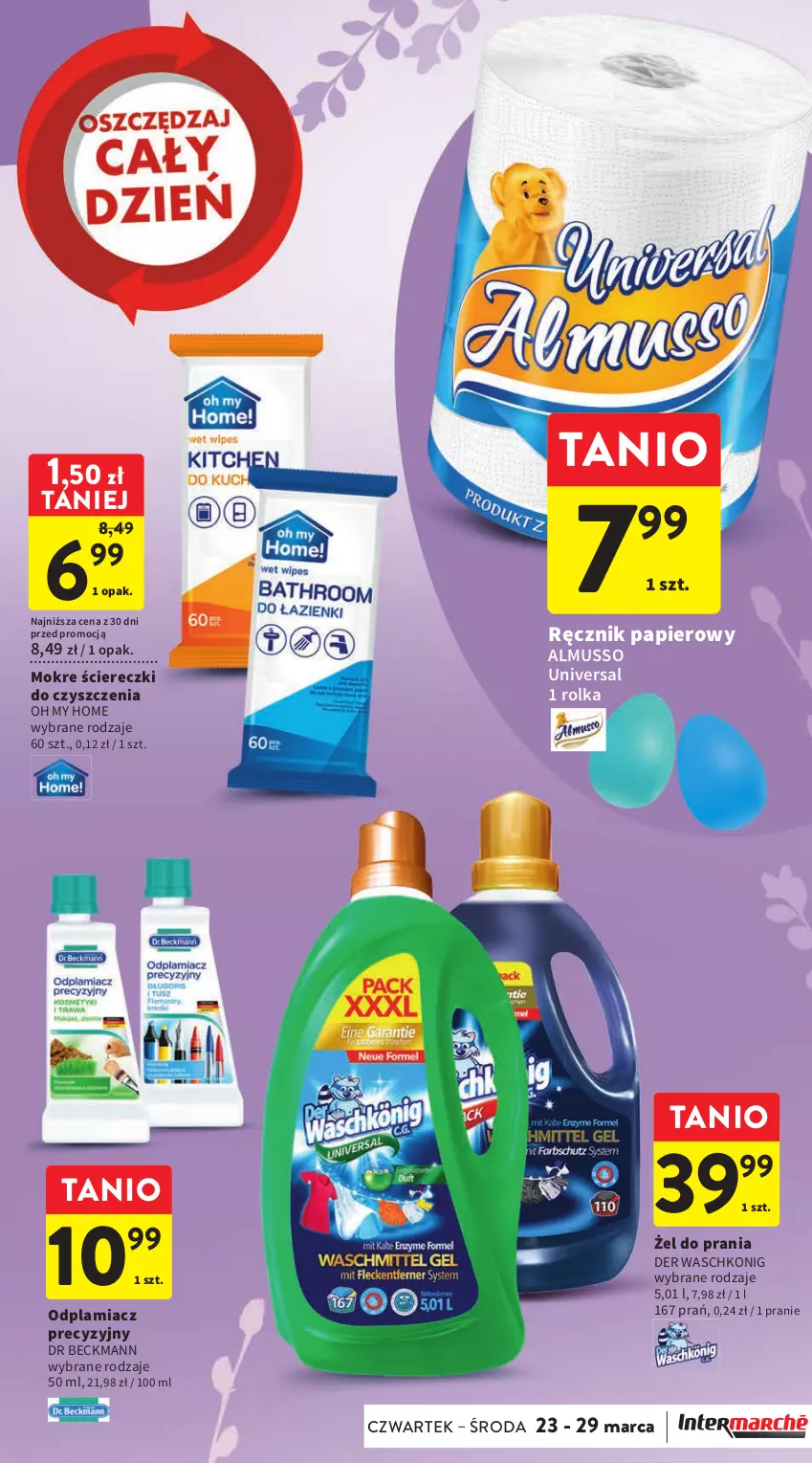 Gazetka promocyjna Intermarche - Gazetka Intermarche - ważna 23.03 do 29.03.2023 - strona 41 - produkty: Mus, Odplamiacz, Papier, Ręcznik