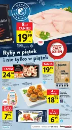 Gazetka promocyjna Intermarche - Gazetka Intermarche - Gazetka - ważna od 29.03 do 29.03.2023 - strona 23 - produkty: Polędwica, Ryba po grecku, Ryba, SEKO, Paluszki rybne, Tilapia, Krewetki, Koreczki śledziowe, Dorsz, Lazur