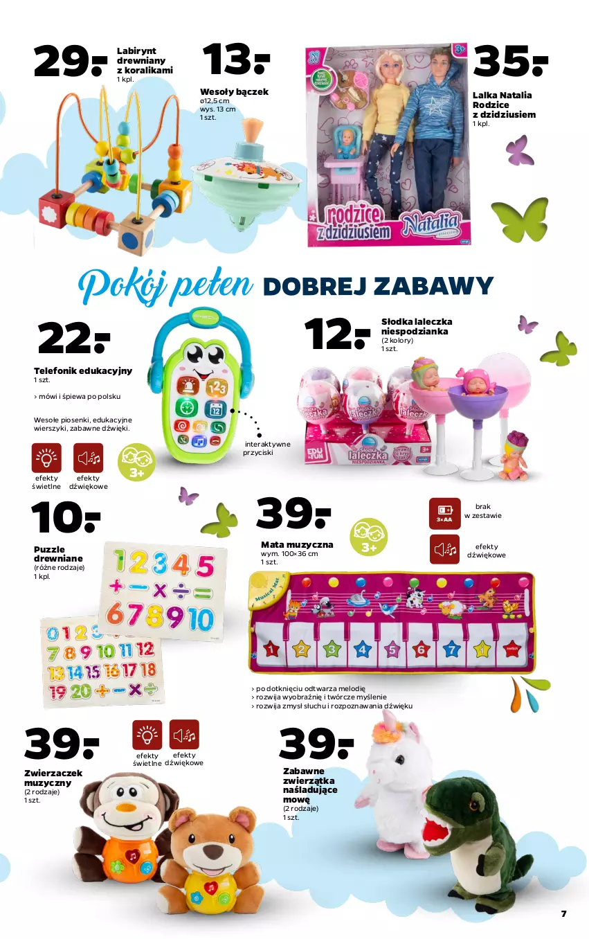 Gazetka promocyjna Netto - Wielkanoc NonFood - ważna 22.03 do 28.03.2021 - strona 7 - produkty: Lalka, Puzzle, Telefon, Tera