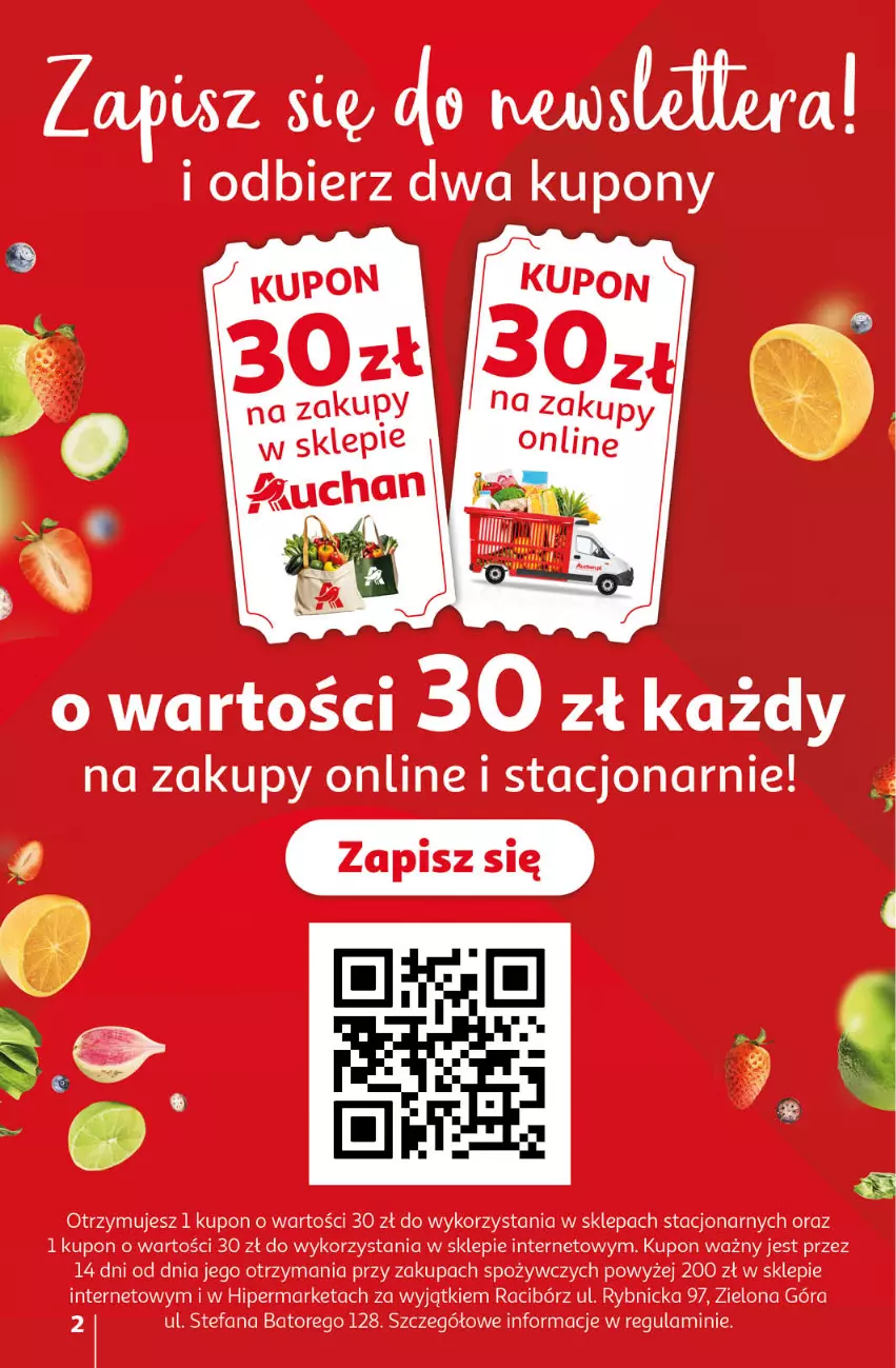 Gazetka promocyjna Auchan - Gazetka Ceny w dół Część 4 Supermarket Auchan - ważna 25.01 do 31.01.2024 - strona 2 - produkty: Fa