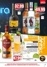 Gazetka promocyjna Topaz - Gazetka - Gazetka - ważna od 31.07 do 31.07.2022 - strona 7 - produkty: Pliska, Sok, Rum, Gra, Whisky, Sprite, Lanki, Brandy, Olej, Grant's