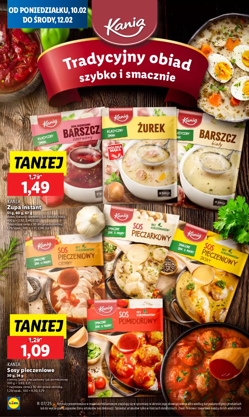 Gazetka promocyjna Lidl - GAZETKA - ważna 10.02 do 12.02.2025 - strona 52 - produkty: Piec, Sos, Zupa