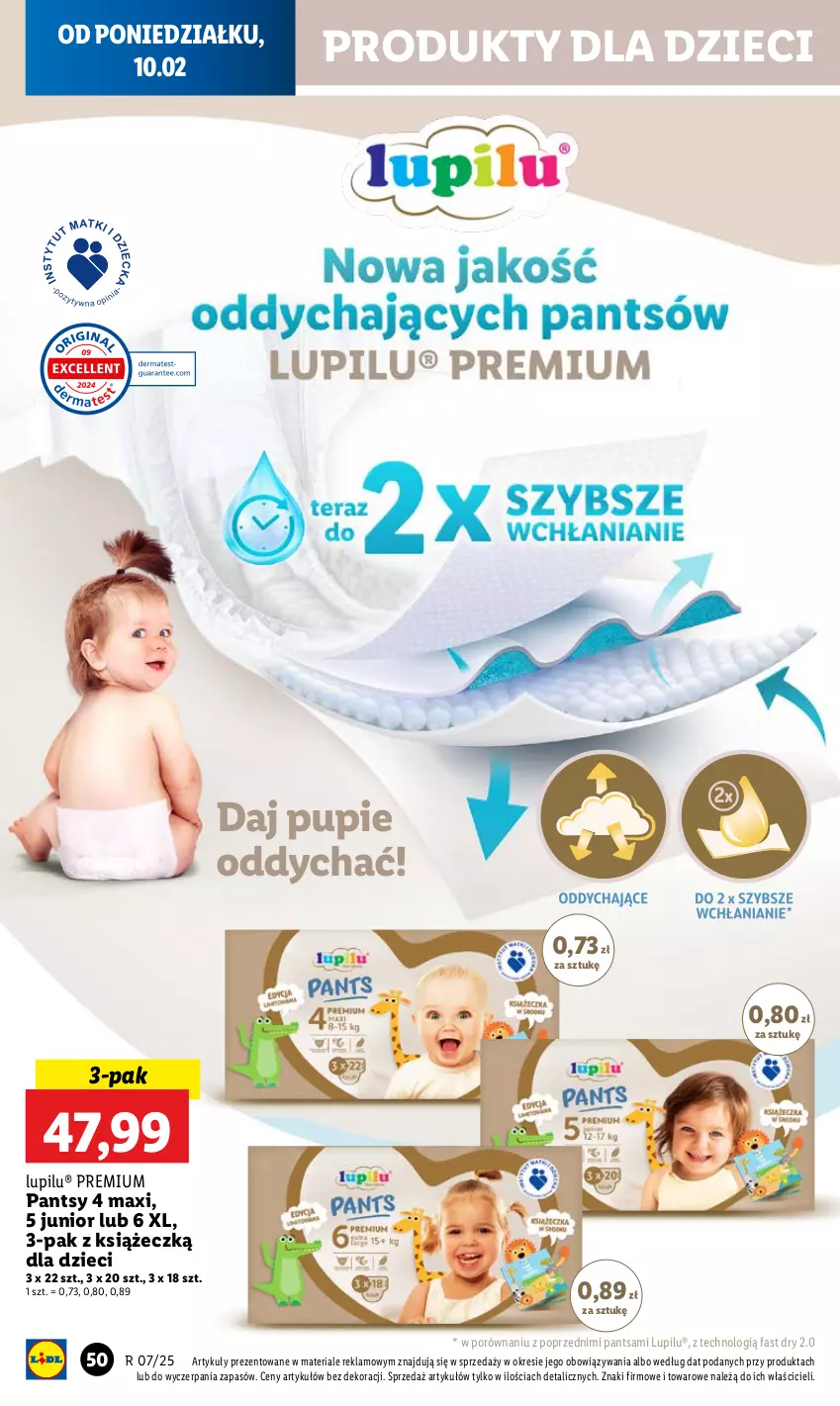 Gazetka promocyjna Lidl - GAZETKA - ważna 10.02 do 12.02.2025 - strona 56 - produkty: Dzieci, Fa, Por