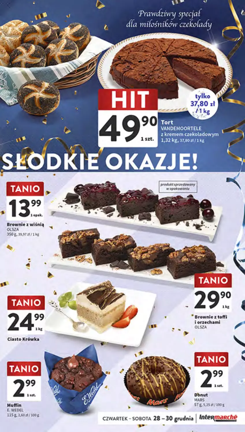 Gazetka promocyjna Intermarche - Gazetka Intermarche - ważna 28.12 do 30.12.2023 - strona 13 - produkty: Brownie