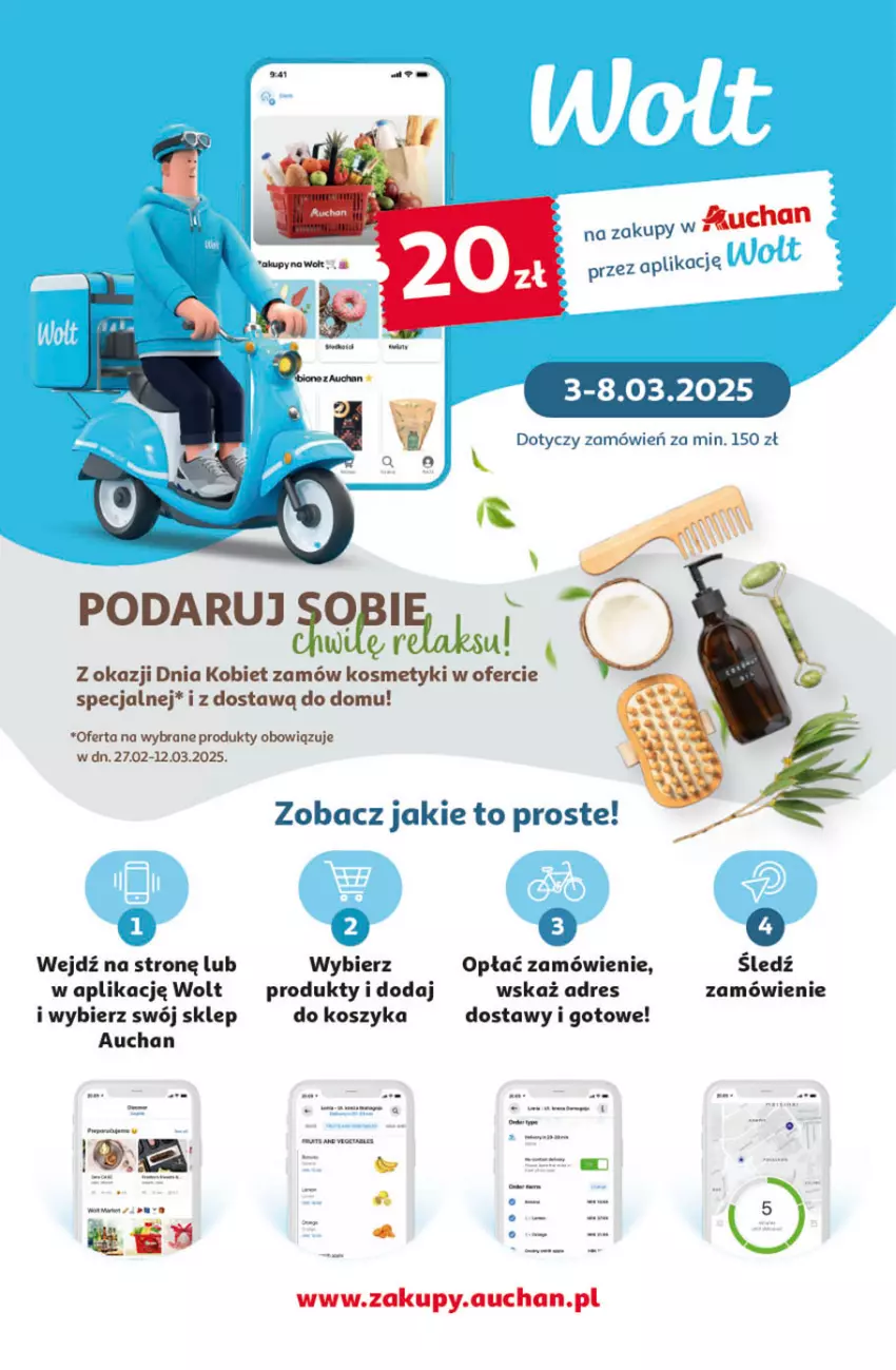 Gazetka promocyjna Auchan - Gazetka Pewność Niskich Cen Hipermarket - ważna 27.02 do 05.03.2025 - strona 35 - produkty: Dres, Kiwi, Kosz