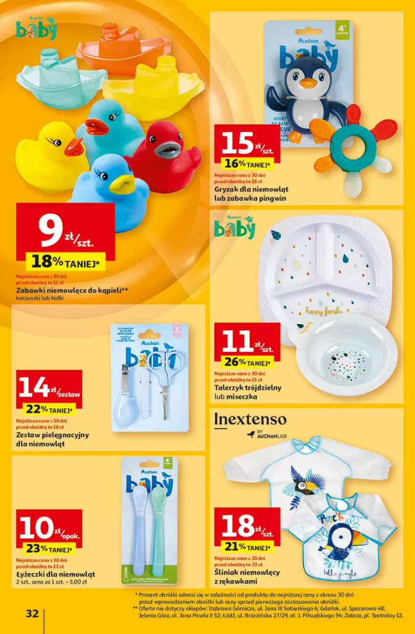 Gazetka promocyjna Auchan - Gazetka Pewność Niskich Cen Hipermarket - ważna 27.02 do 05.03.2025 - strona 40 - produkty: Acer, Gry, Miseczka, Pingwin, Talerz, Talerzyk, Zabawka