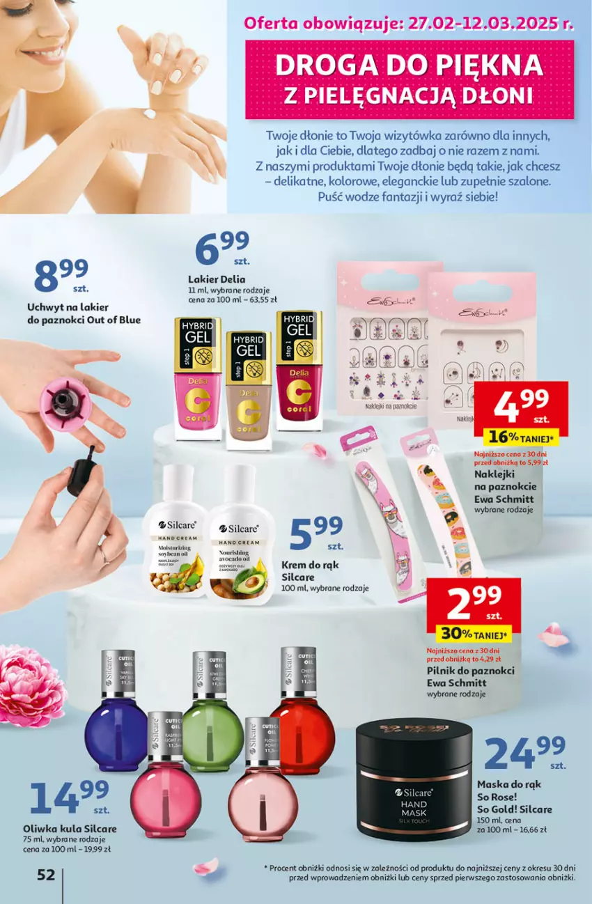 Gazetka promocyjna Auchan - Gazetka Pewność Niskich Cen Hipermarket - ważna 27.02 do 05.03.2025 - strona 60 - produkty: AEG, Ewa Schmitt, Fa, Fanta, Klej, Krem do rąk, Lakier, Maska, Pilnik, Pilnik do paznokci, Szal