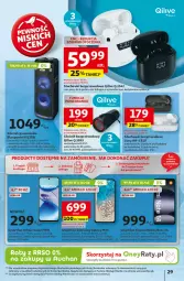 Gazetka promocyjna Auchan - Gazetka Pewność Niskich Cen Hipermarket - Gazetka - ważna od 05.03 do 05.03.2025 - strona 37 - produkty: Redmi Note, Por, Gra, Amol, Słuchawki, Głośnik, Mikrofon, Sony, Słuchawki bezprzewodowe, Bateria, Samsung, Powerbank, Gala, Smartfon, Fa