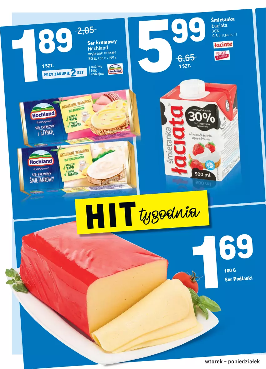 Gazetka promocyjna Intermarche - Gazetka promocyjna - ważna 24.08 do 30.08.2021 - strona 18 - produkty: Hochland, Ser