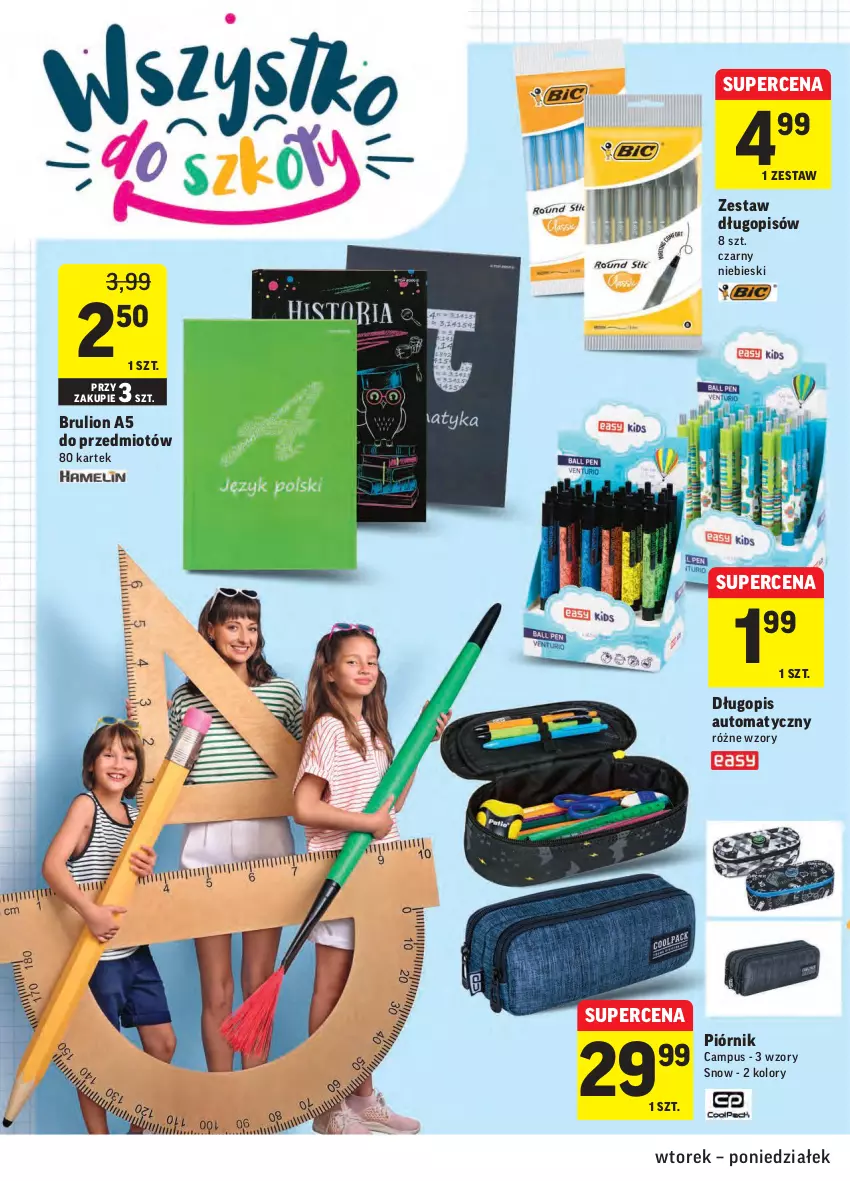 Gazetka promocyjna Intermarche - Gazetka promocyjna - ważna 24.08 do 30.08.2021 - strona 34 - produkty: Długopis, Lion, Piórnik