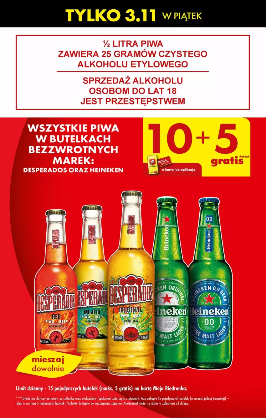 Gazetka promocyjna Biedronka - Od czwartku - ważna 02.11 do 08.11.2023 - strona 5 - produkty: Gra, Sok