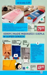 Gazetka promocyjna Aldi - Pełna oferta - Gazetka - ważna od 06.09 do 06.09.2025 - strona 27 - produkty: Piwo, Koc, Rakieta, Dzieci, Poduszka
