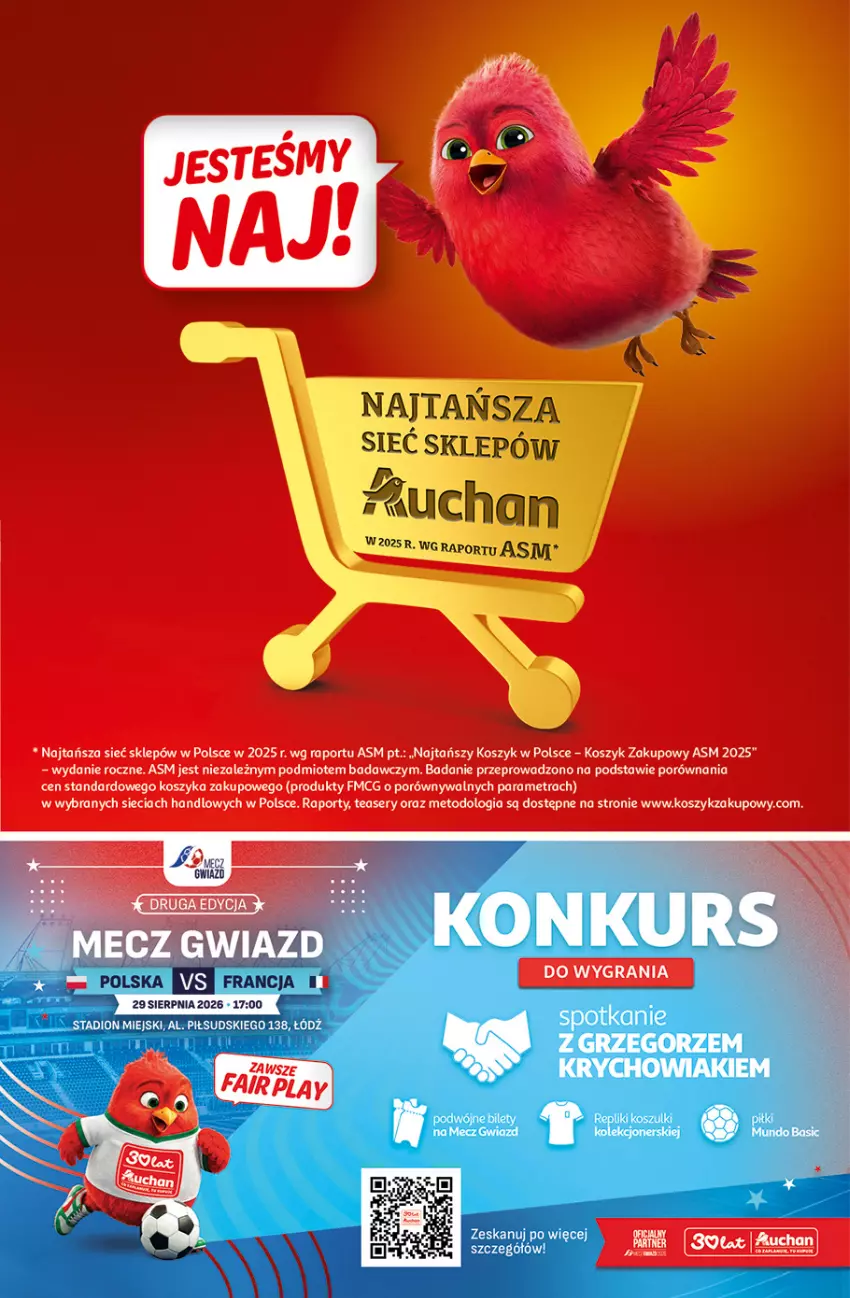 Gazetka promocyjna Auchan - Gazetka 30 Lat Hipermarket Auchan - ważna 09.07 do 15.07.2026 - strona 7 - produkty: Por