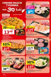 Gazetka promocyjna Auchan - Gazetka 30 Lat Hipermarket Auchan - Gazetka - ważna od 15.07 do 15.07.2026 - strona 14 - produkty: Kurczak, Por, Rosół, Burger, Boczek, Flaki, Grill, Flaki wołowe
