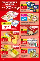 Gazetka promocyjna Auchan - Gazetka 30 Lat Hipermarket Auchan - Gazetka - ważna od 15.07 do 15.07.2026 - strona 18 - produkty: Ser, Salami, Królewski, Brie, Cars, Mascarpone, Sałat, Camembert, Edam, Ser pleśniowy, Fa