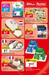 Gazetka promocyjna Auchan - Gazetka 30 Lat Hipermarket Auchan - Gazetka - ważna od 15.07 do 15.07.2026 - strona 19 - produkty: Ser, Ser owczy, Ser kozi, Rolada