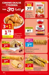 Gazetka promocyjna Auchan - Gazetka 30 Lat Hipermarket Auchan - Gazetka - ważna od 15.07 do 15.07.2026 - strona 22 - produkty: Ciastka, Croissant, Bagietka