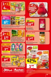 Gazetka promocyjna Auchan - Gazetka 30 Lat Hipermarket Auchan - Gazetka - ważna od 15.07 do 15.07.2026 - strona 23 - produkty: Kawa rozpuszczalna, Ser, Cukier, Nesquik, BoboVita, Kawa, Loyd, Serek, Danio, Deser, Cukierki, Herbata, Kakao