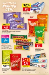 Gazetka promocyjna Auchan - Gazetka 30 Lat Hipermarket Auchan - Gazetka - ważna od 15.07 do 15.07.2026 - strona 24 - produkty: Ciastka, Princessa, Prince Polo, Praliny, Lindor, Wafelek, Chrupki, Knoppers, Biszkopty, Lindt, Milka, Fa
