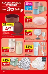 Gazetka promocyjna Auchan - Gazetka 30 Lat Hipermarket Auchan - Gazetka - ważna od 15.07 do 15.07.2026 - strona 32 - produkty: Ser, Por, Dzbanek, Wazon, Talerz, Kubek, Deser
