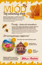 Gazetka promocyjna Auchan - Gazetka 30 Lat Hipermarket Auchan - Gazetka - ważna od 15.07 do 15.07.2026 - strona 40 - produkty: Por, Miód