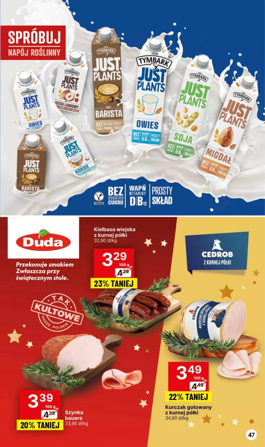 Gazetka promocyjna Delikatesy Centrum - NOWA GAZETKA Delikatesy Centrum od 7 grudnia! 7-13.12.2023 - ważna 07.12 do 13.12.2023 - strona 47 - produkty: Kurczak, Kurczak gotowany