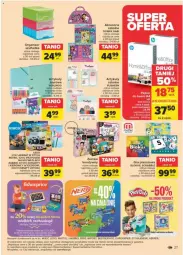 Gazetka promocyjna Carrefour - Gazetka - ważna od 03.02 do 03.02.2024 - strona 22 - produkty: Ser, Por, Koc, Gra, Papier, Organizer, Scrabble, LEGO, Mattel, Hasbro