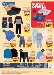 Gazetka promocyjna Carrefour - Gazetka - ważna od 03.02 do 03.02.2024 - strona 31 - produkty: Klapki, Gin, Gra, Klej, Dres, Legginsy, Dzieci, Spodnie, Bluza, Bluza dresowa, Piżama