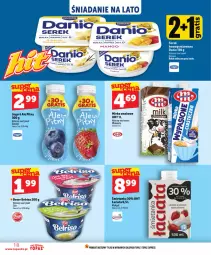 Gazetka promocyjna Topaz - Gazetka - Gazetka - ważna od 15.07 do 15.07.2026 - strona 18 - produkty: Belriso, Top, Ser, Danone, Zott, Jogurt, Mleko smakowe, Mlekovita, Serek, Vita C, Danio, Deser, Mango, Mleko
