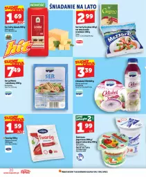 Gazetka promocyjna Topaz - Gazetka - Gazetka - ważna od 15.07 do 15.07.2026 - strona 20 - produkty: Mozzarella, Jogurt naturalny, Top, Ser, Gra, Twaróg, Jogurt, Sałat, Solan, Gouda, Grill