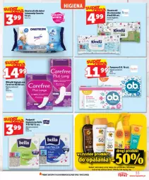 Gazetka promocyjna Topaz - Gazetka - Gazetka - ważna od 15.07 do 15.07.2026 - strona 33 - produkty: Top, Bell, Sito, Chusteczki, Podpaski, Carefree, Dzieci, Bella, Wkładki, Kindii